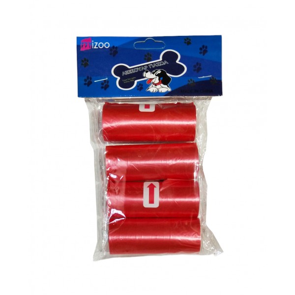 ΣΑΚΟΥΛΕΣ ΠΕΡΙΤΤΩΜΑΤΩΝ ΣΚΥΛΟΥ 4ΡΟΛΑ 4 ΧΡΩΜΑΤΑ 1192-01